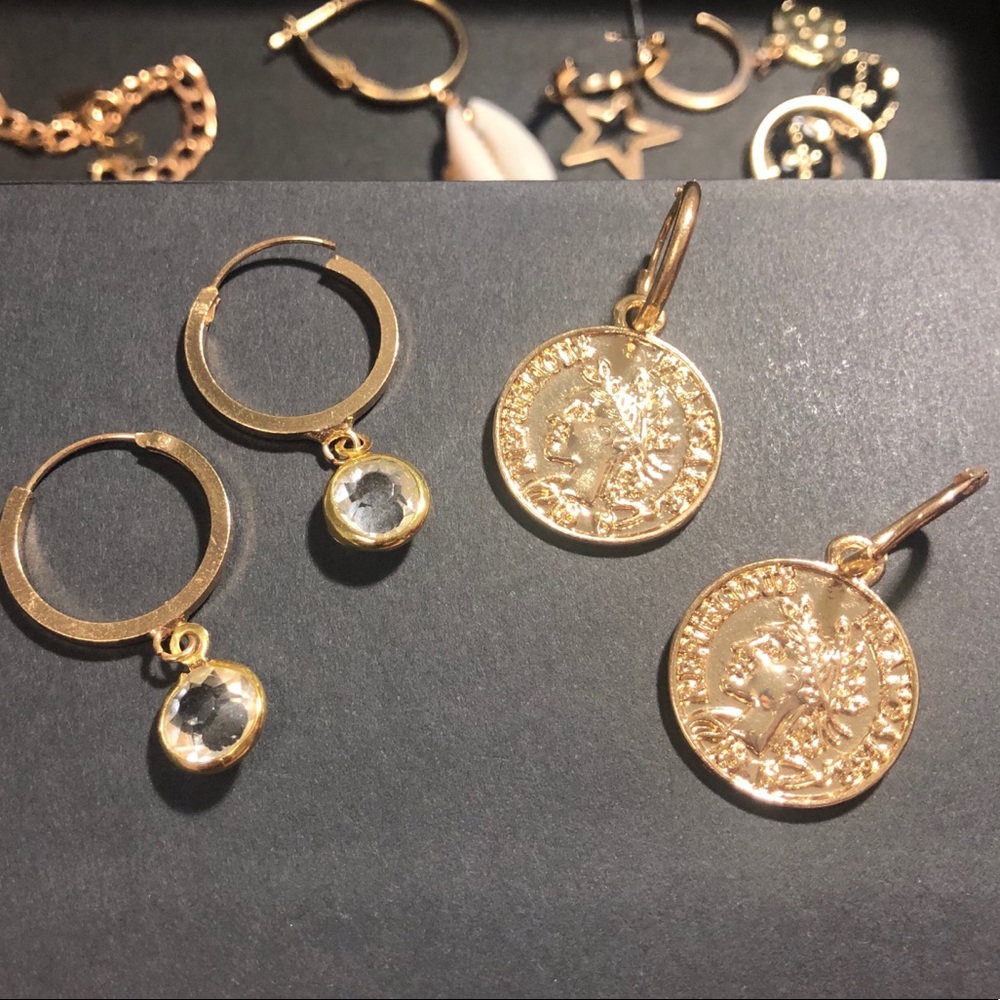 Small Hoop Earring Set - Picture 2 of 2